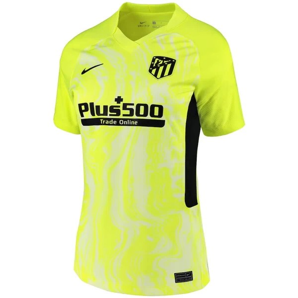 Camiseta Atletico Madrid 3ª Mujer 2020/21 Verde Fluorescente